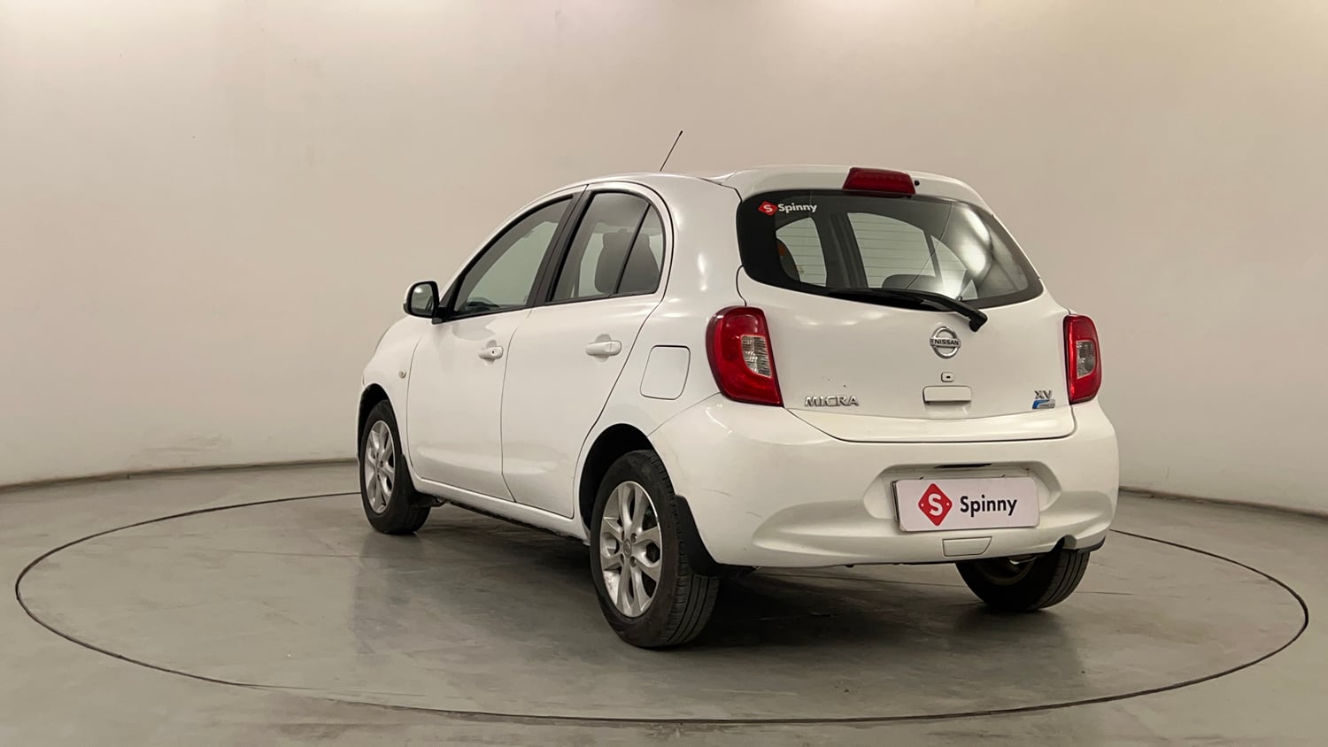 Used 2013 Nissan Micra XV CVT Petrol Automatic exterior LEFT REAR CORNER VIEW