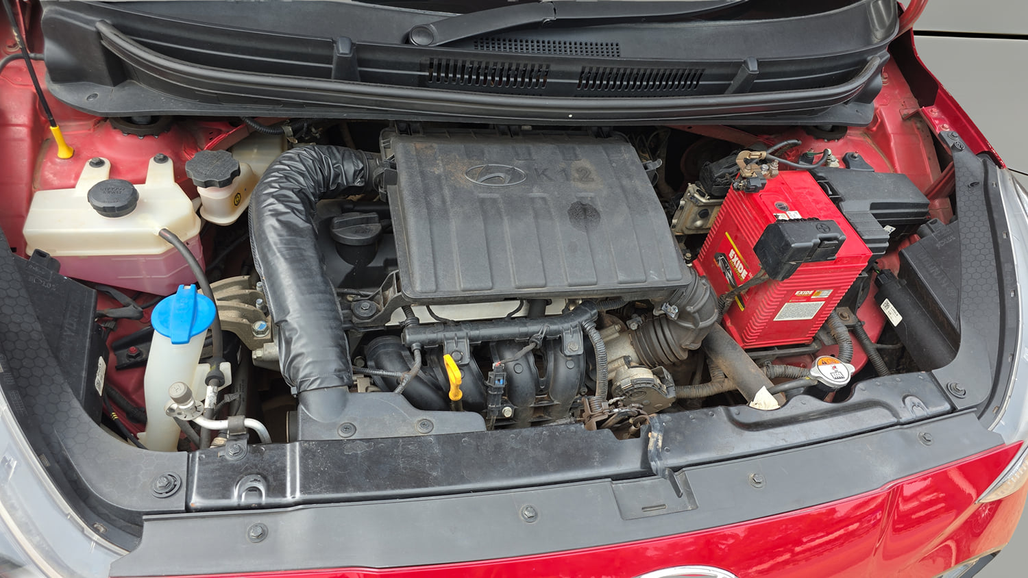 Used 2020 Hyundai Grand i10 Nios Asta 1.2 Kappa VTVT Petrol Manual engine ENGINE RIGHT SIDE VIEW