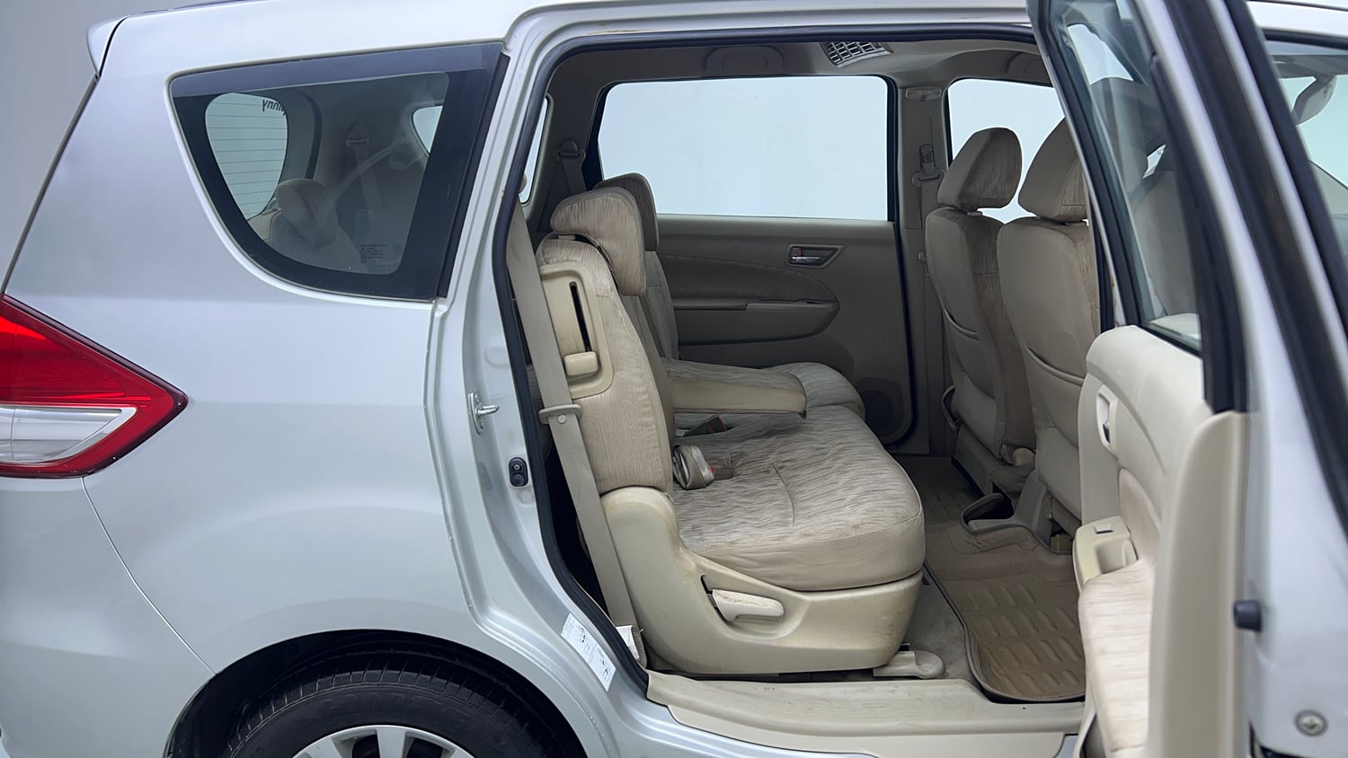 Used 2015 Maruti Suzuki Ertiga ZXi Petrol Manual interior RIGHT SIDE REAR DOOR CABIN VIEW