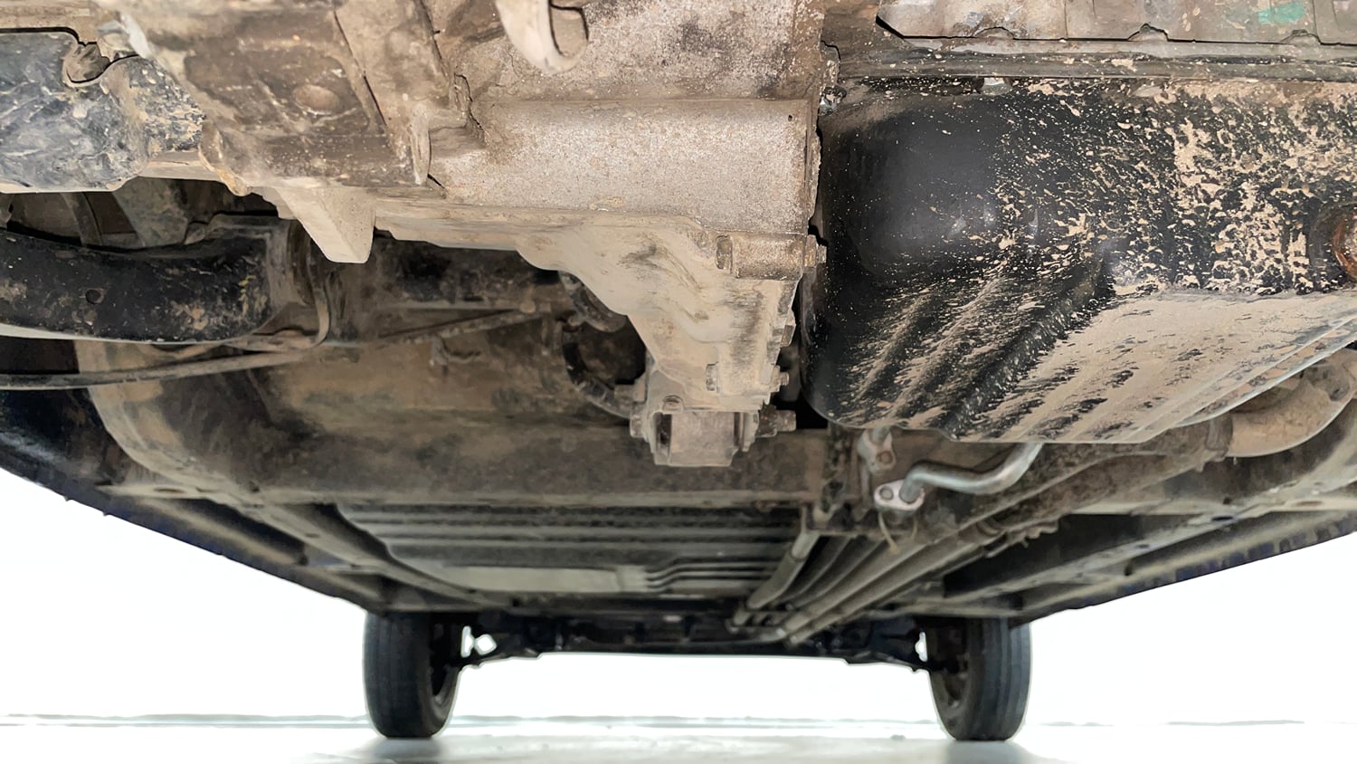 Used 2016 Tata Nano Twist XTA Petrol Automatic extra REAR UNDERBODY VIEW (TAKEN FROM REAR)