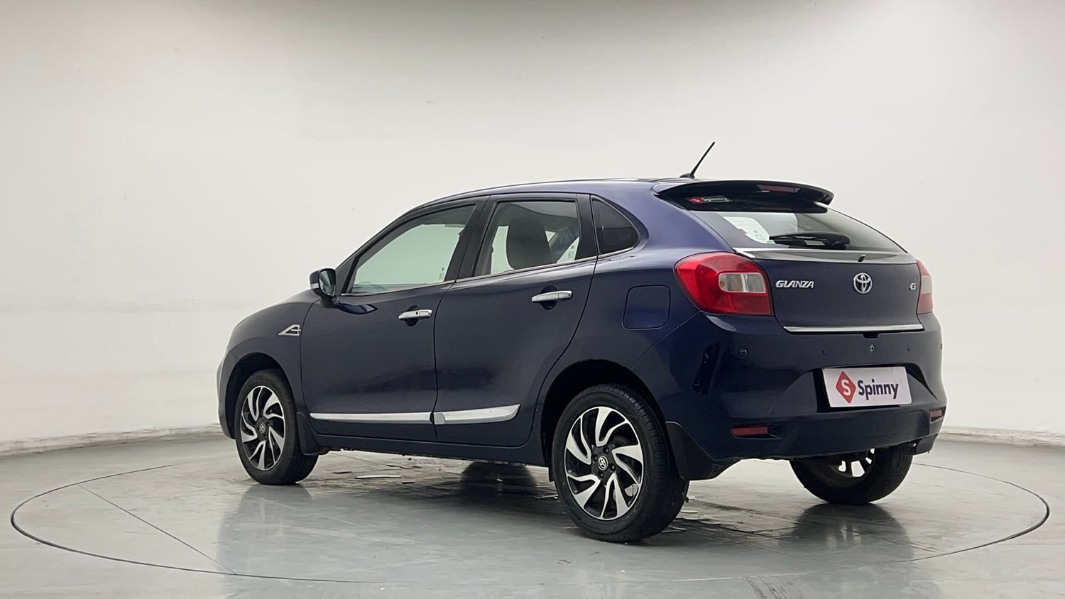 Used 2020 Toyota Glanza G Petrol Manual exterior LEFT REAR CORNER VIEW