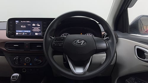 Used 2022 Hyundai Aura SX 1.2 CNG Cng Manual interior STEERING VIEW