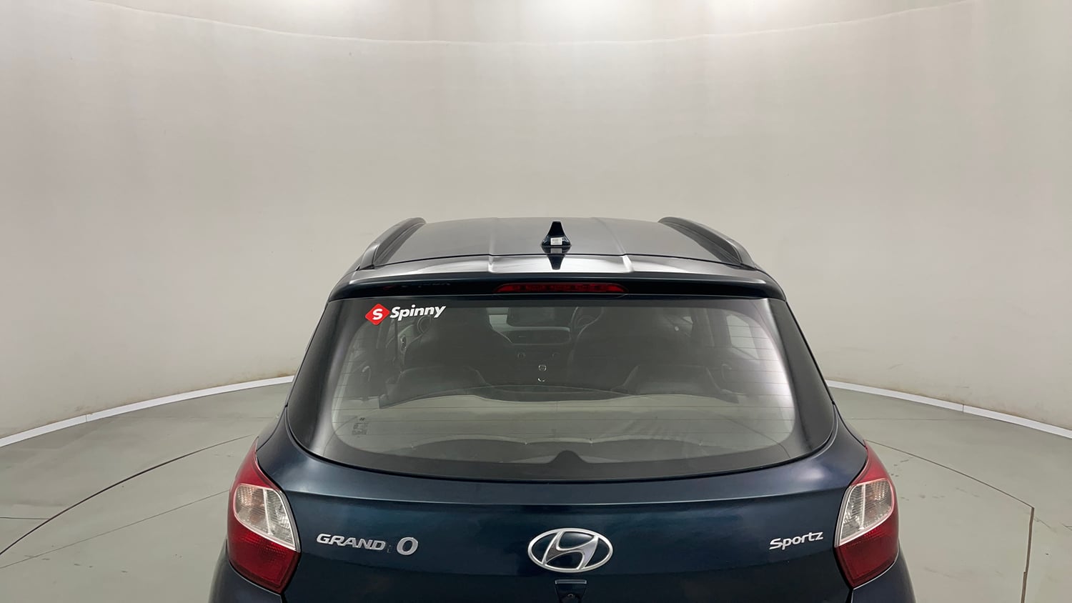 Used 2021 Hyundai Grand i10 Nios Sportz Petrol+cng(outside fitted) Cng Manual exterior BACK WINDSHIELD VIEW