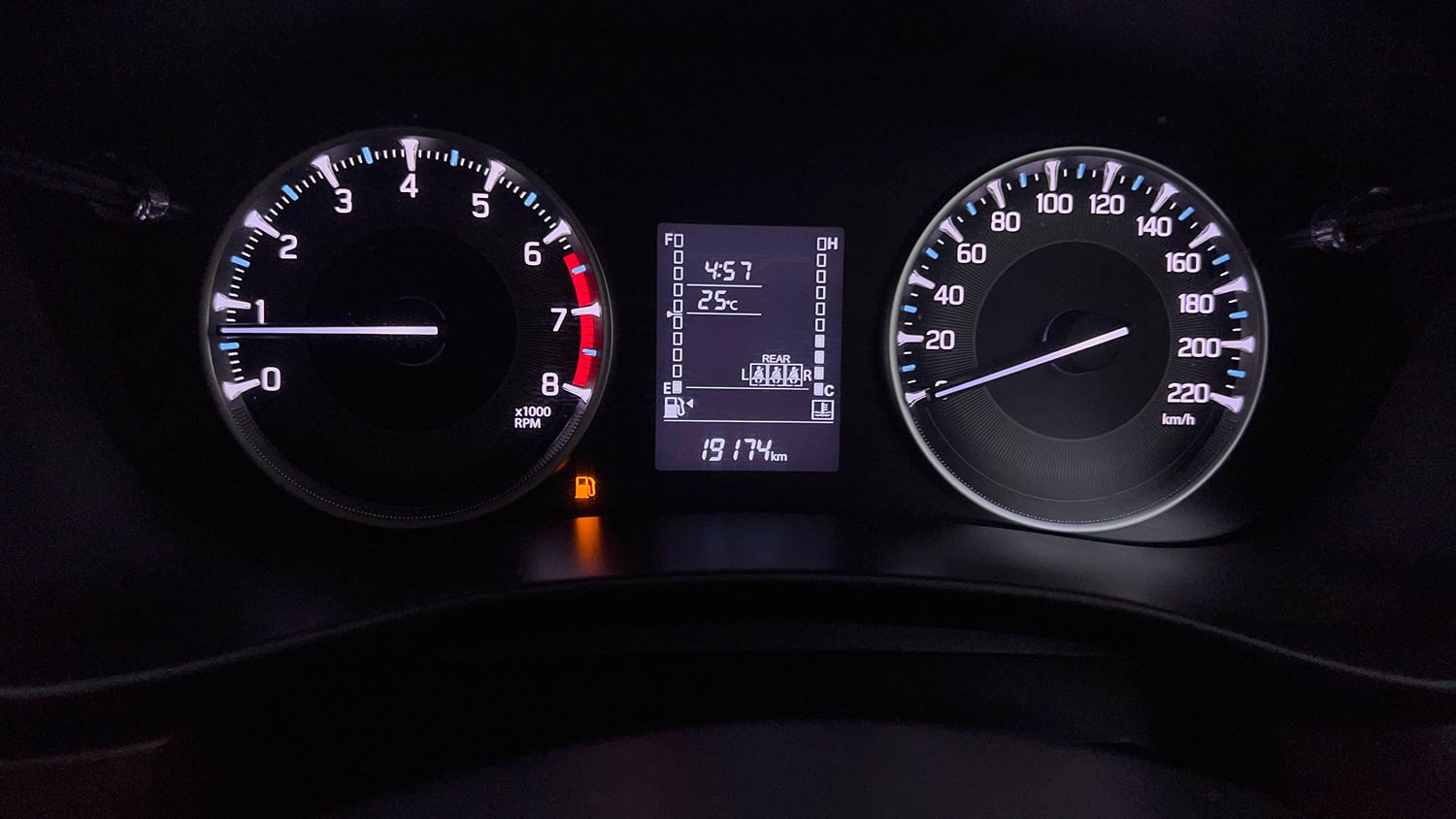 Used 2024 Maruti Suzuki Fronx Delta Plus 1.2L MT Petrol Manual interior CLUSTERMETER VIEW