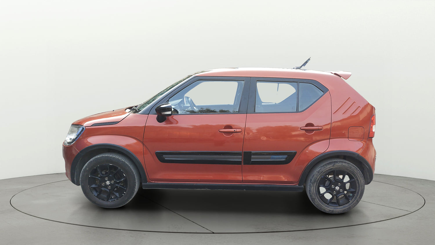 Used 2017 Maruti Suzuki Ignis Zeta 1.2 AMT Petrol Automatic exterior LEFT SIDE VIEW
