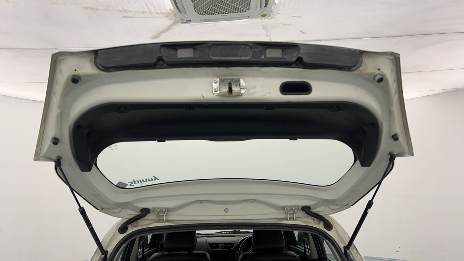 Used 2012 Maruti Suzuki Swift LXI CNG (Outside Fitted) Cng Manual interior DICKY DOOR OPEN VIEW