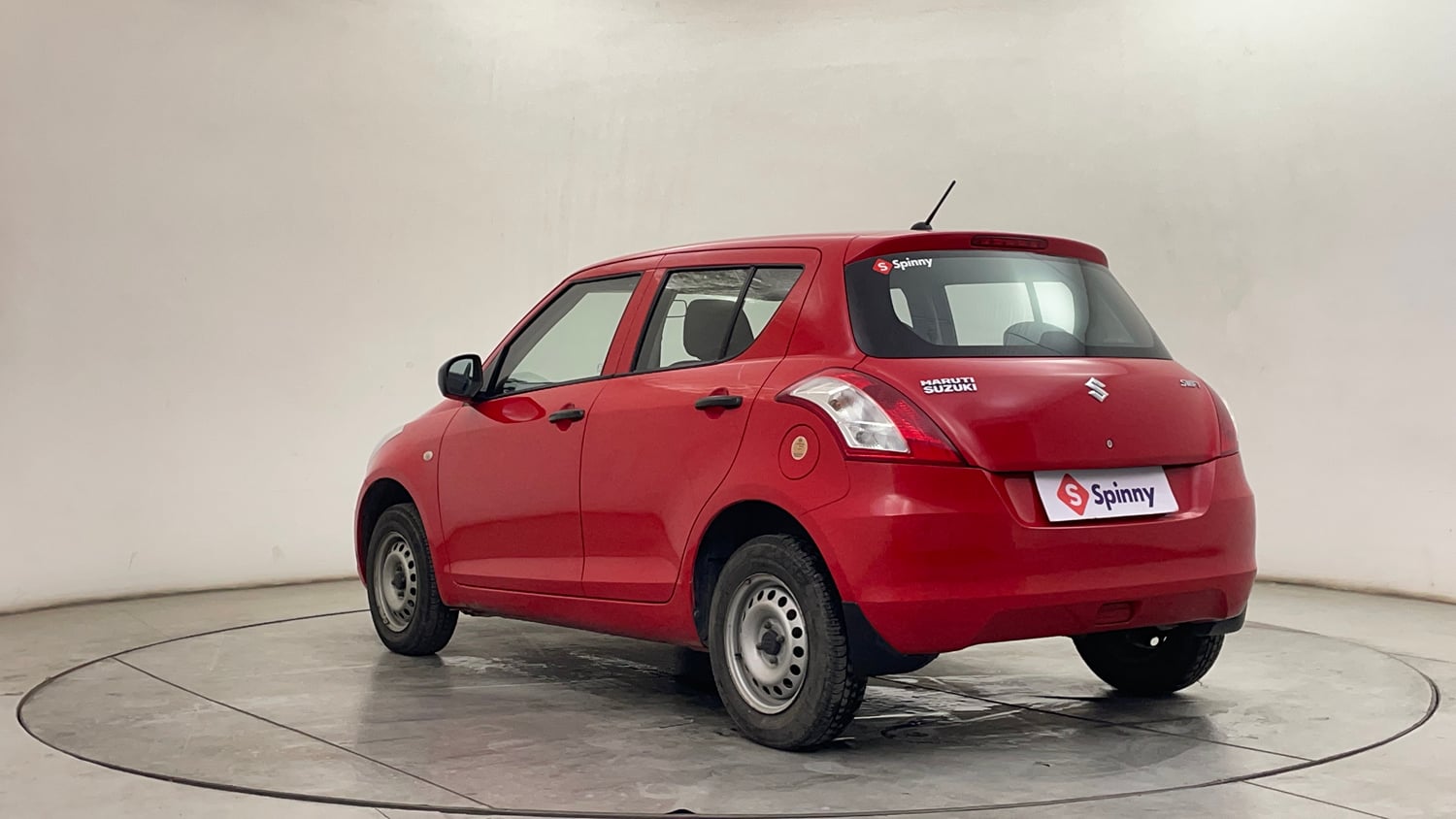 Used 2017 Maruti Suzuki Swift Lxi ABS (O) Petrol Manual exterior LEFT REAR CORNER VIEW