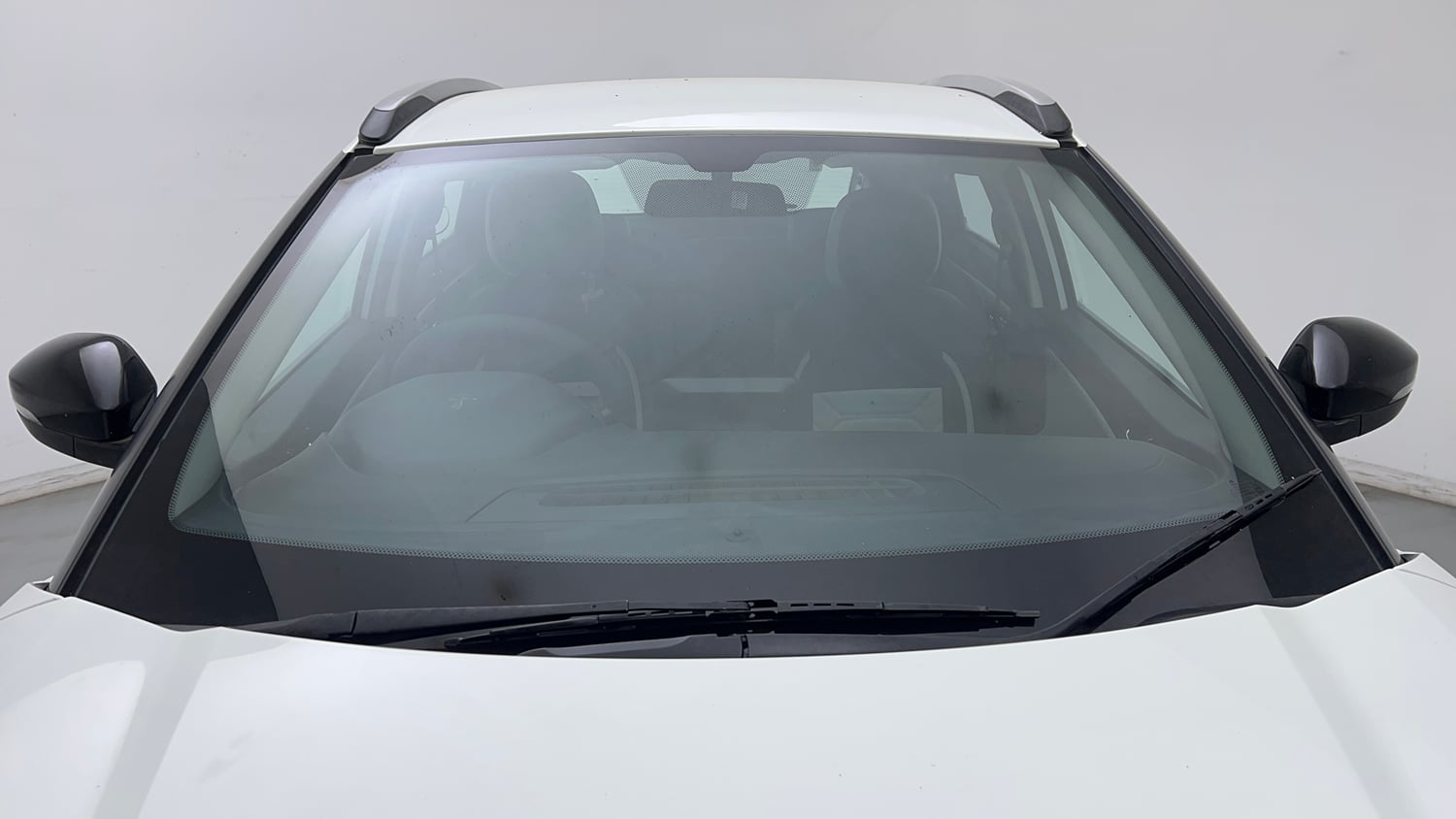 Used 2021 Tata Nexon XZA Plus Diesel Diesel Automatic exterior FRONT WINDSHIELD VIEW