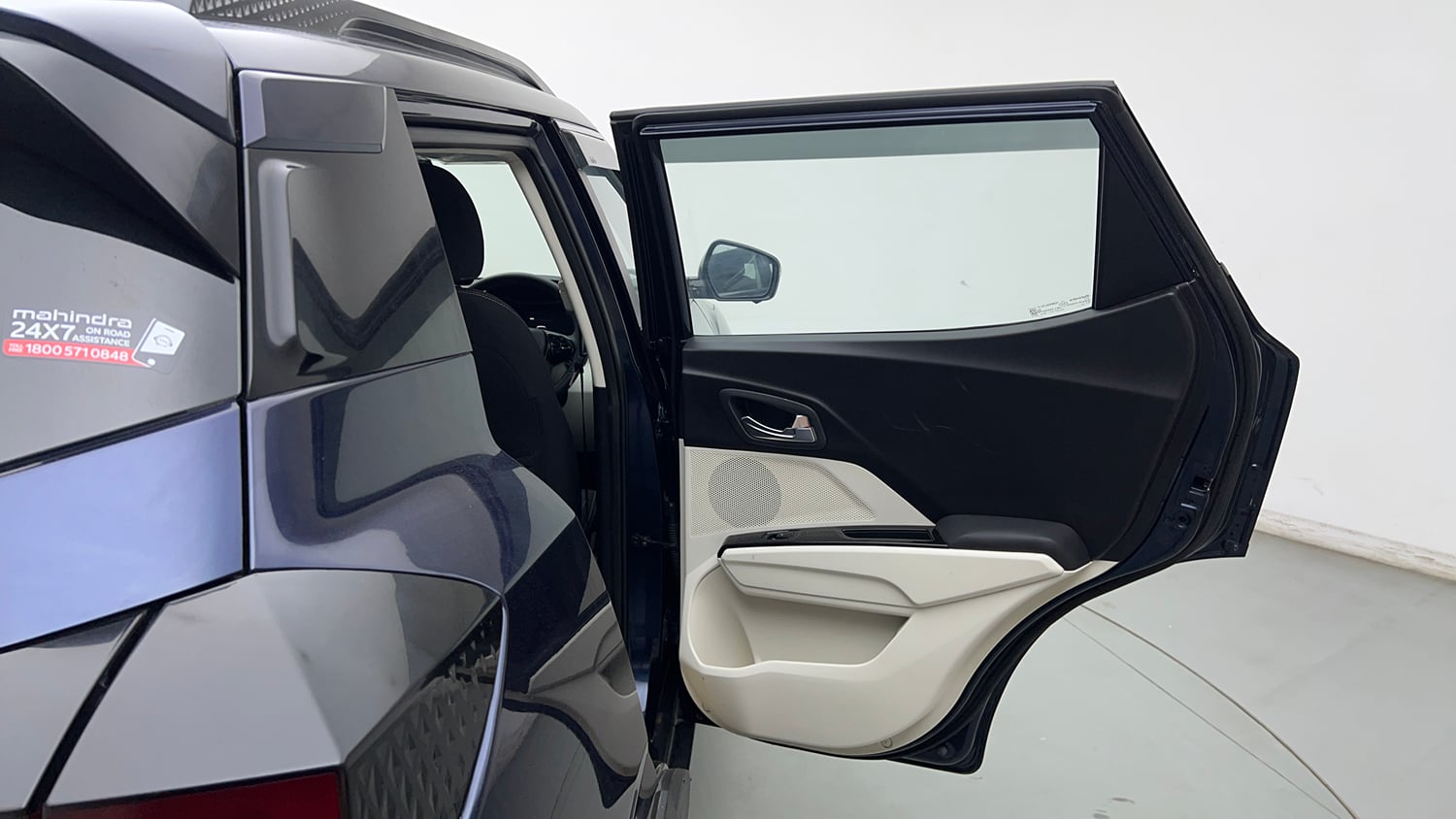 Used 2024 Mahindra XUV 3XO AX5L 1.2 Petrol Petrol Manual interior RIGHT REAR DOOR OPEN VIEW