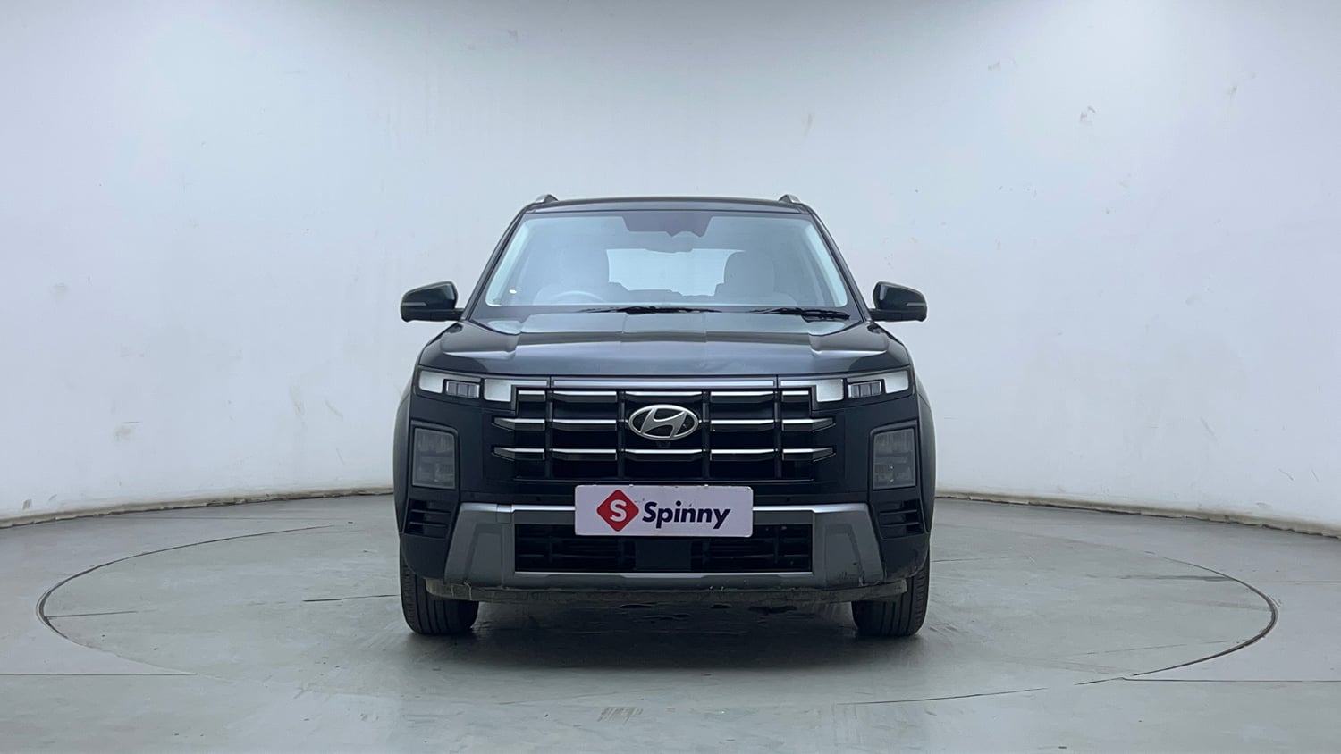 Used 2024 Hyundai Creta 1.5 Turbo Petrol DCT SX(O) Petrol Automatic exterior FRONT VIEW