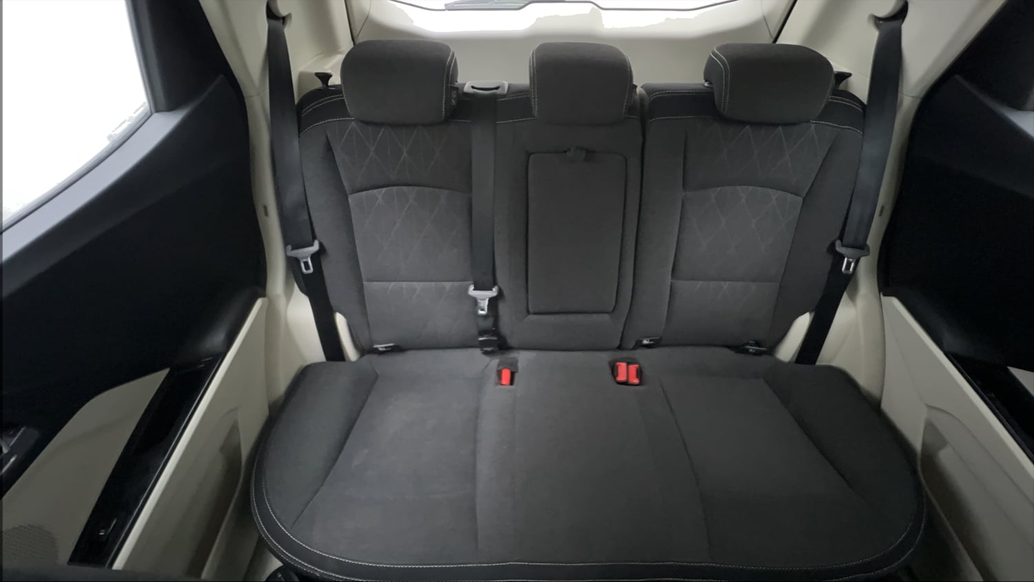 Used 2024 Mahindra XUV 3XO AX5 1.2 Petrol Petrol Manual interior REAR SEAT CONDITION VIEW