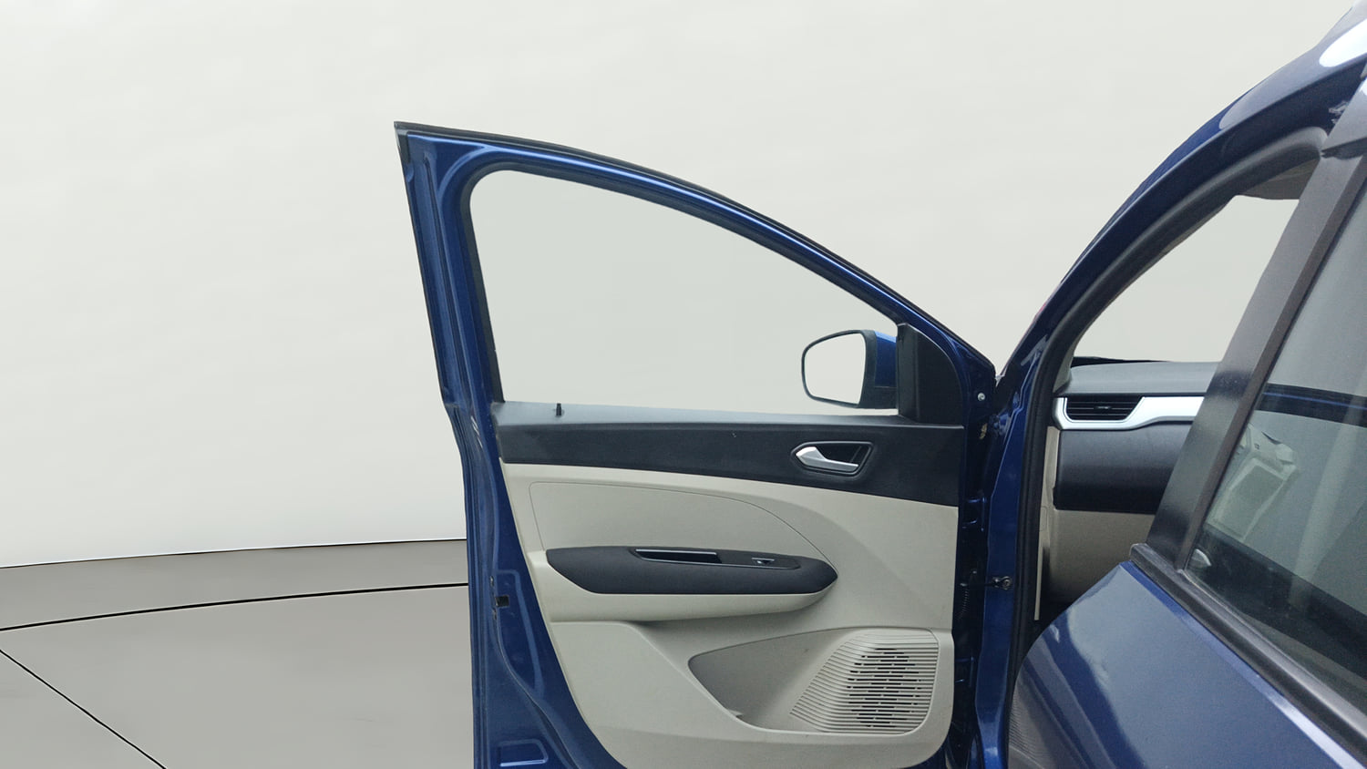 Used 2020 Renault Triber RXZ Petrol Manual interior LEFT FRONT DOOR OPEN VIEW