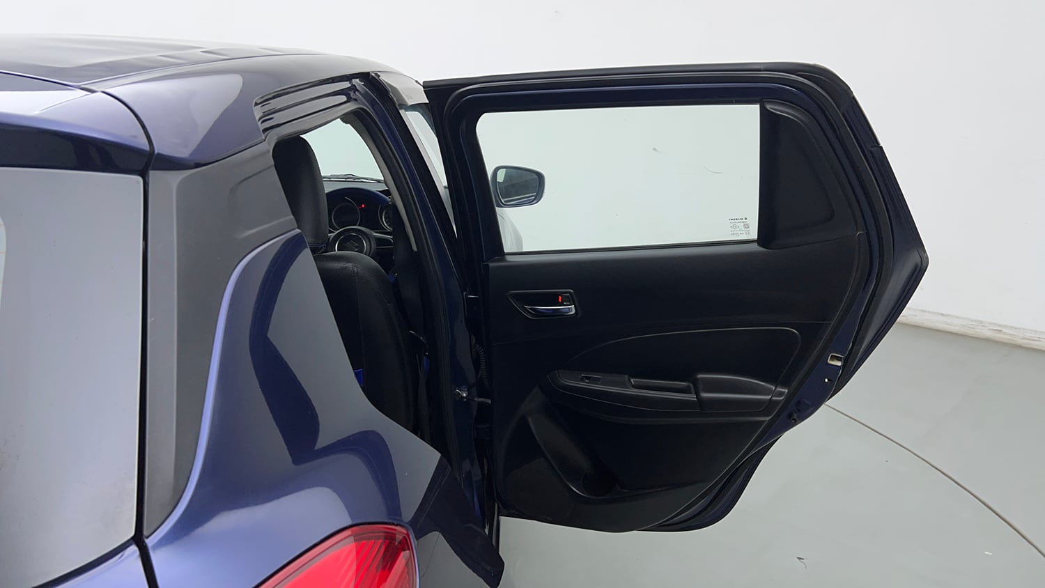 Used 2019 Maruti Suzuki Swift ZXi Plus Petrol Manual interior RIGHT REAR DOOR OPEN VIEW