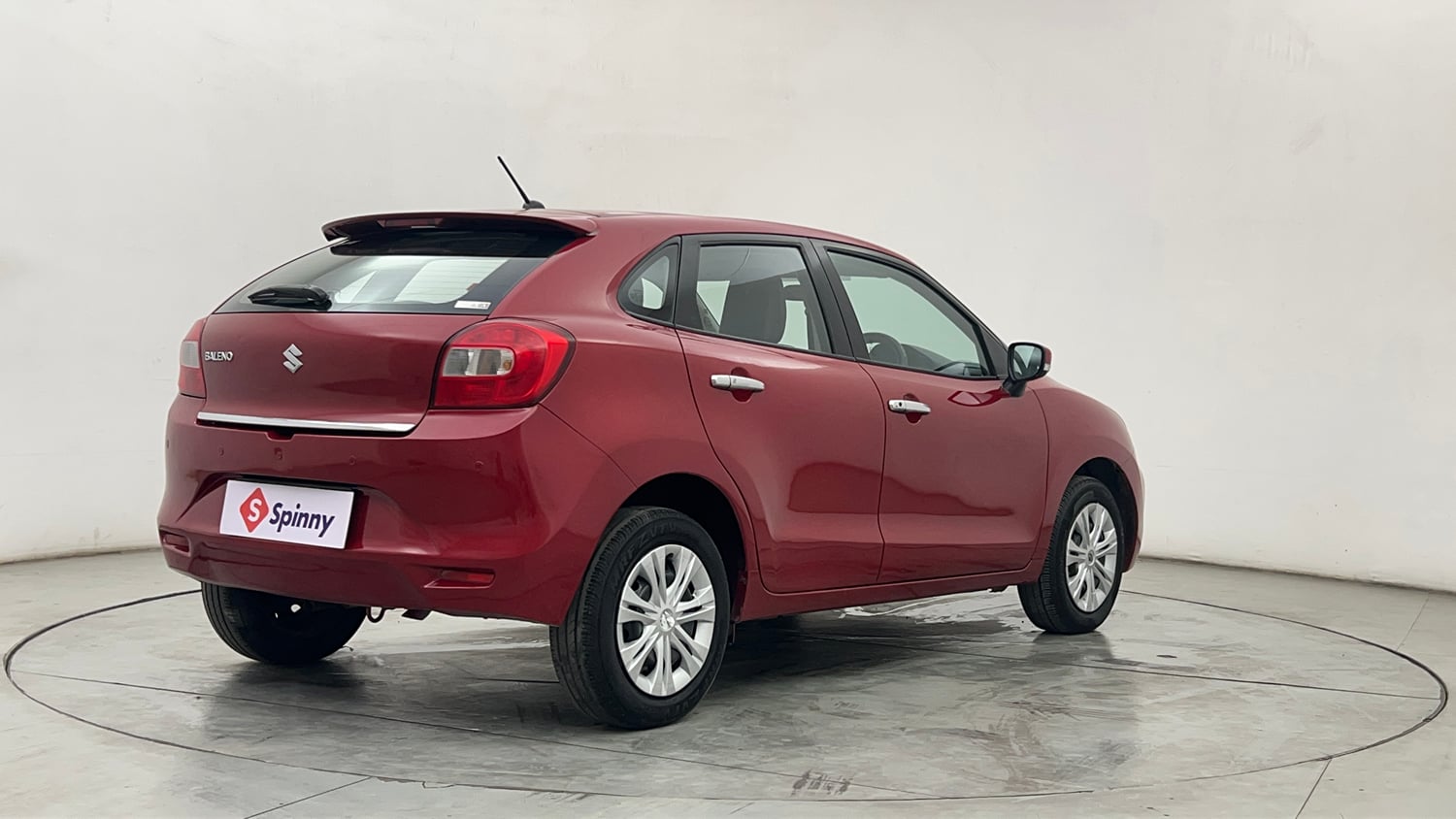 Used 2019 Maruti Suzuki Baleno Delta Petrol Manual exterior RIGHT REAR CORNER VIEW