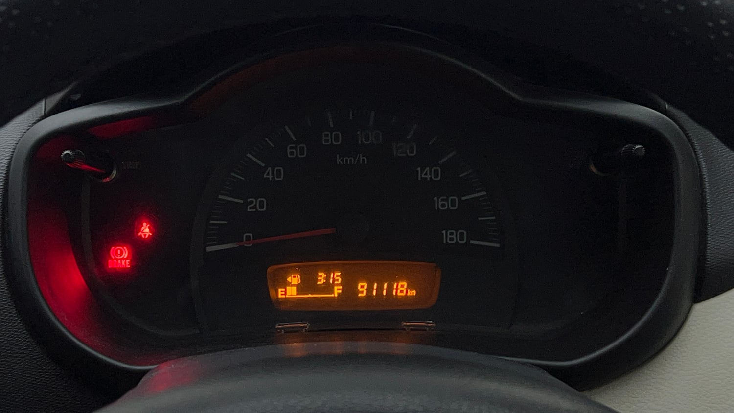 Used 2017 Maruti Suzuki Celerio VXi Petrol Manual interior CLUSTERMETER VIEW