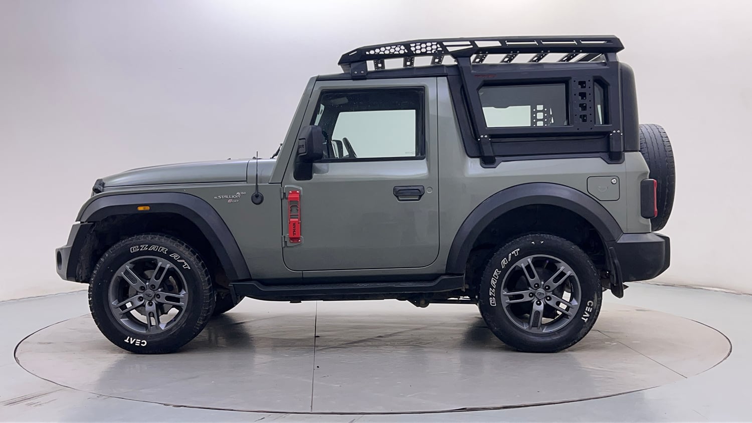 Used 2021 mahindra Thar LX Hard Top Petrol MT 4WD Petrol Manual exterior LEFT SIDE VIEW