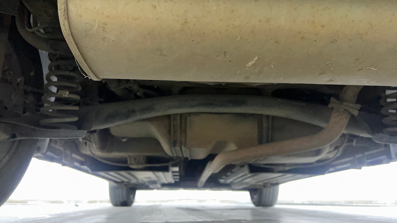 Used 2018 Maruti Suzuki S-Cross Zeta 1.3 Diesel Manual extra REAR UNDERBODY VIEW (TAKEN FROM REAR)