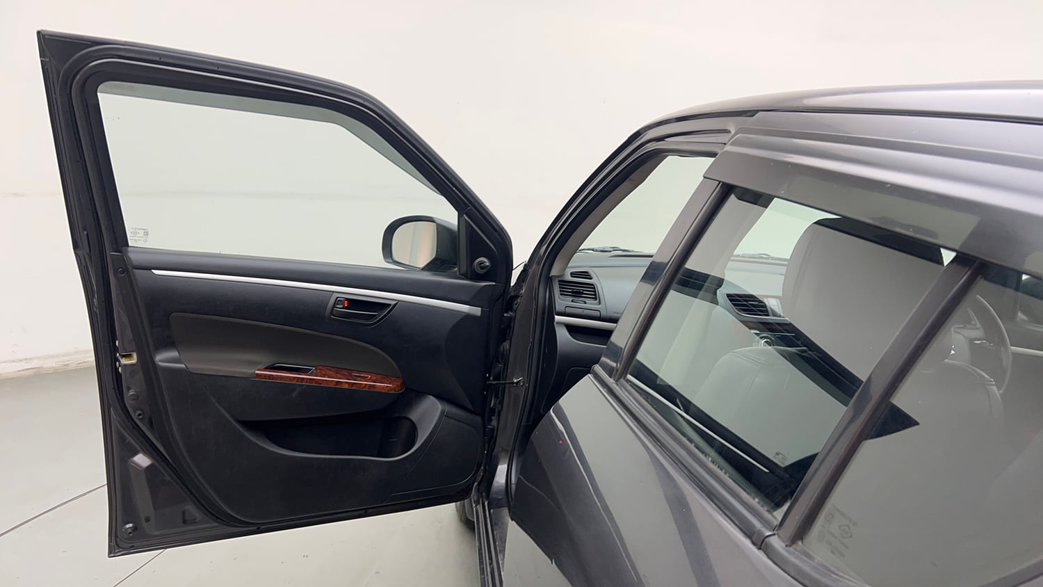 Used 2017 Maruti Suzuki Swift Lxi (O) Petrol Manual interior LEFT FRONT DOOR OPEN VIEW
