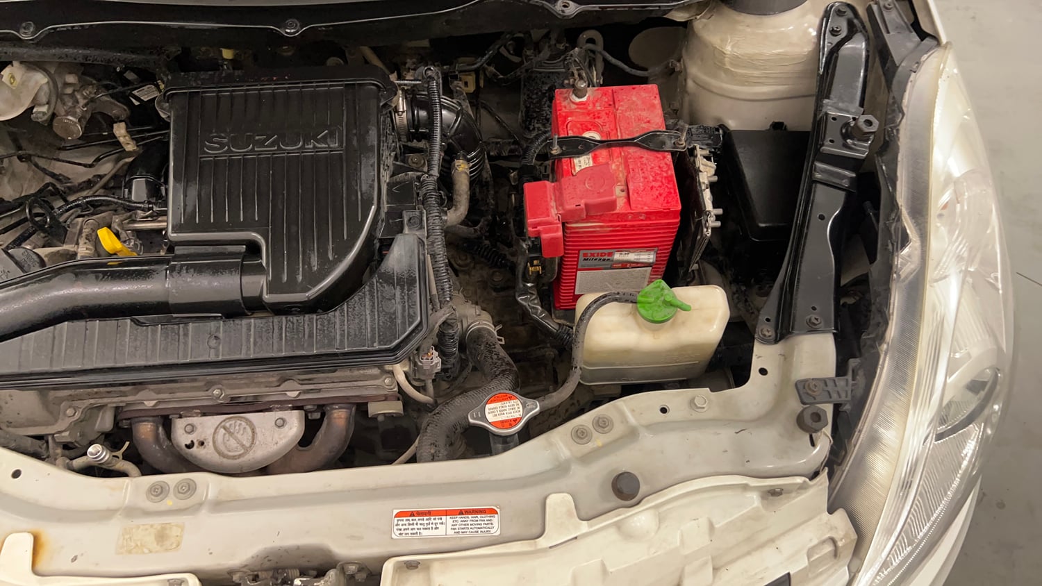 Used 2012 Maruti Suzuki Swift Dzire VXI Petrol Manual engine ENGINE LEFT SIDE VIEW
