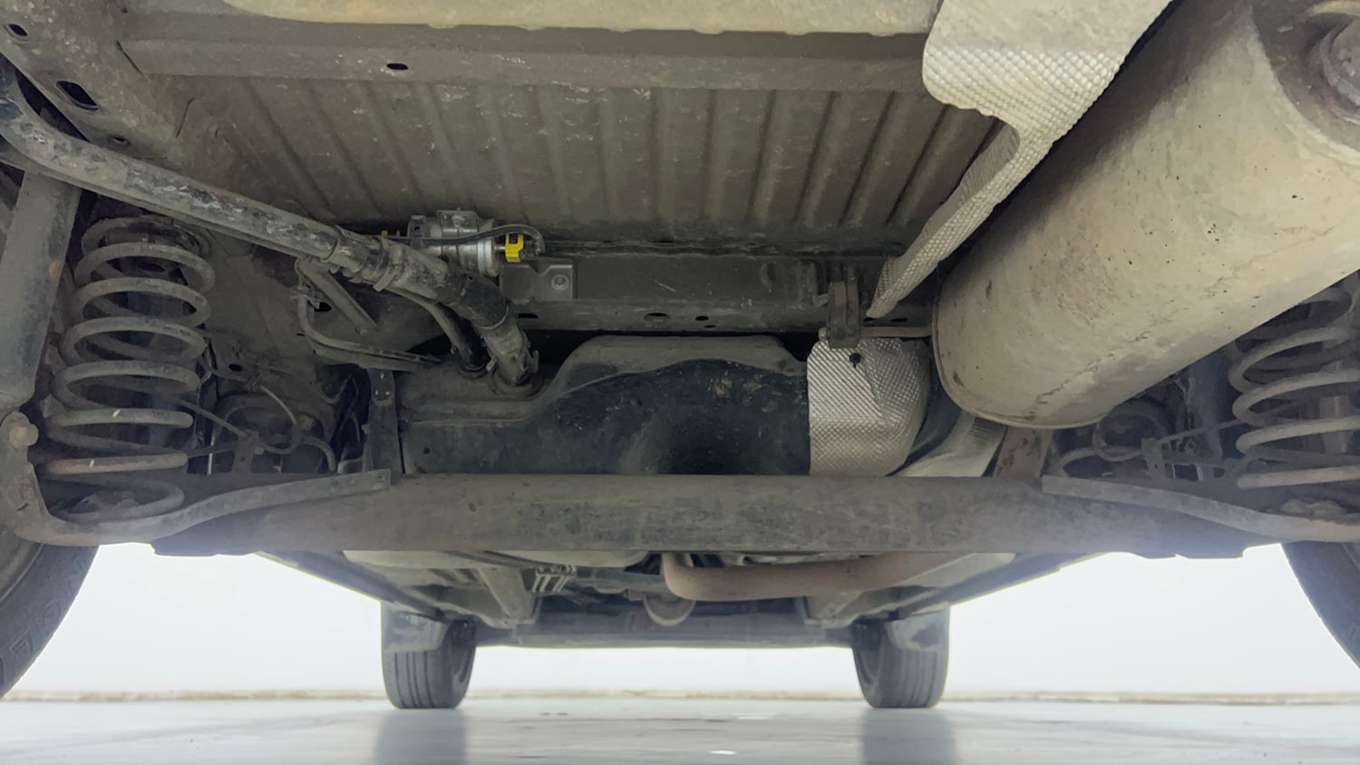 Used 2016 Ford EcoSport Titanium 1.5L Ti-VCT AT Petrol Automatic extra REAR UNDERBODY VIEW (TAKEN FROM REAR)