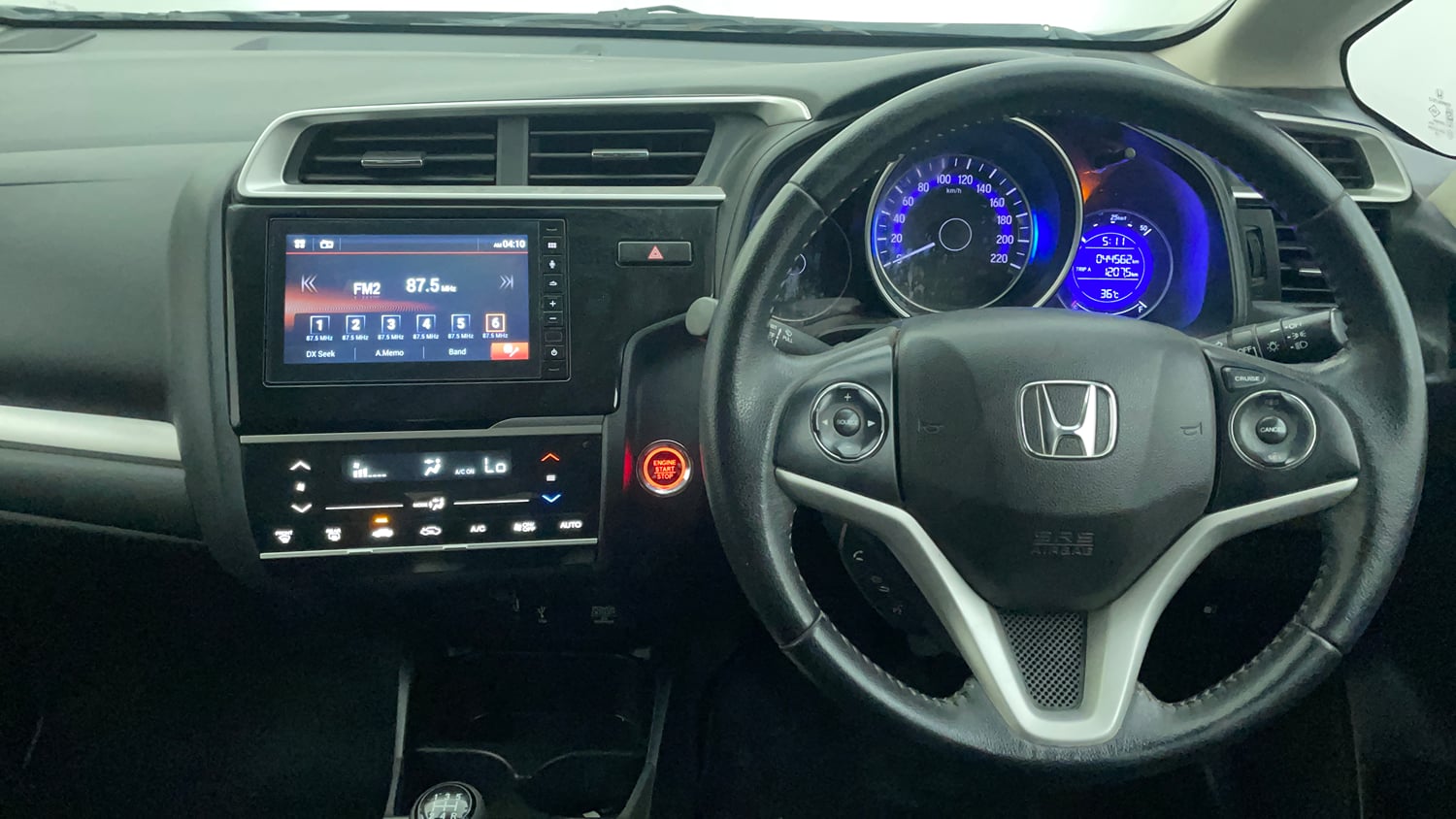 Used 2021 Honda WR-V VX MT Petrol Petrol Manual interior STEERING VIEW
