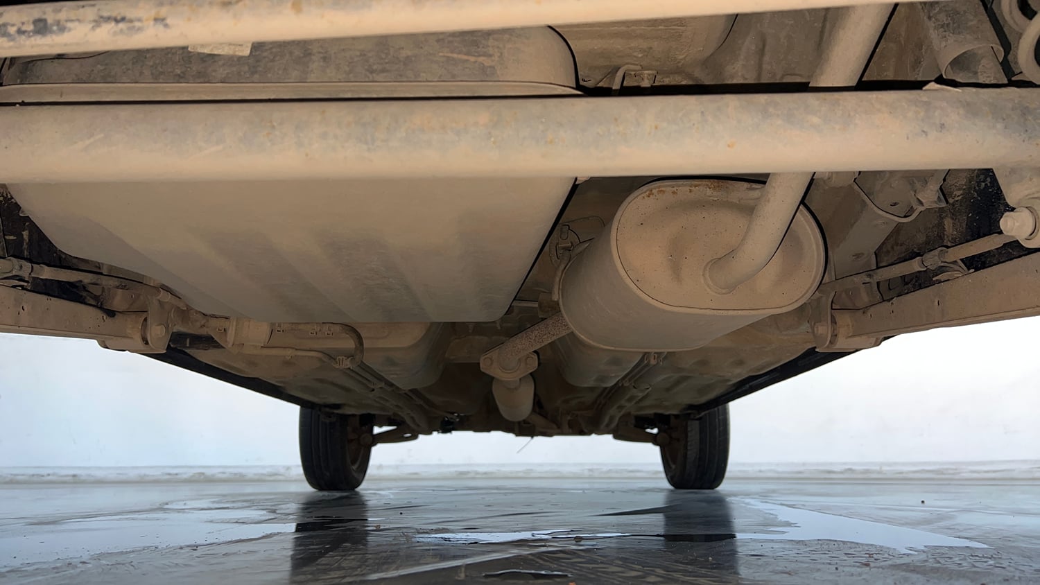 Used 2017 Maruti Suzuki Alto K10 VXi Petrol Manual extra REAR UNDERBODY VIEW (TAKEN FROM REAR)