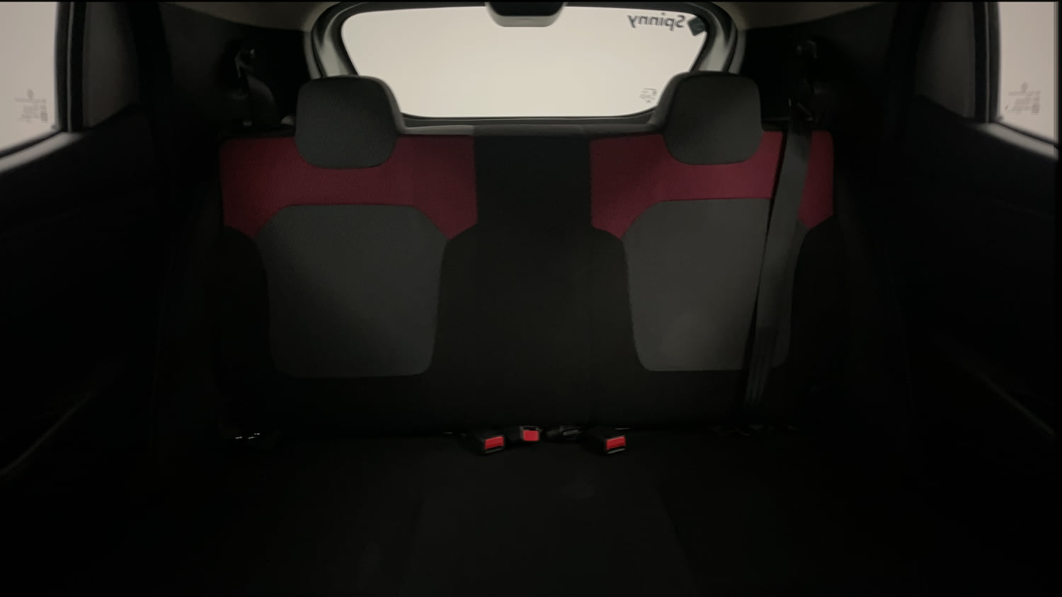 Used 2018 Renault Kwid 1.0 RXT AMT Opt Petrol Automatic interior REAR SEAT CONDITION VIEW