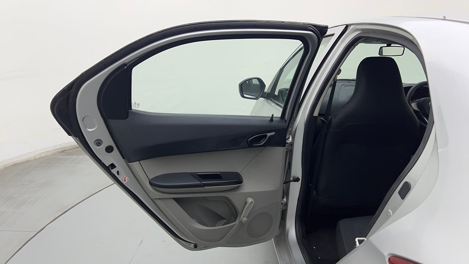 Used 2018 Tata Tiago Revotron XE Petrol Manual interior LEFT REAR DOOR OPEN VIEW