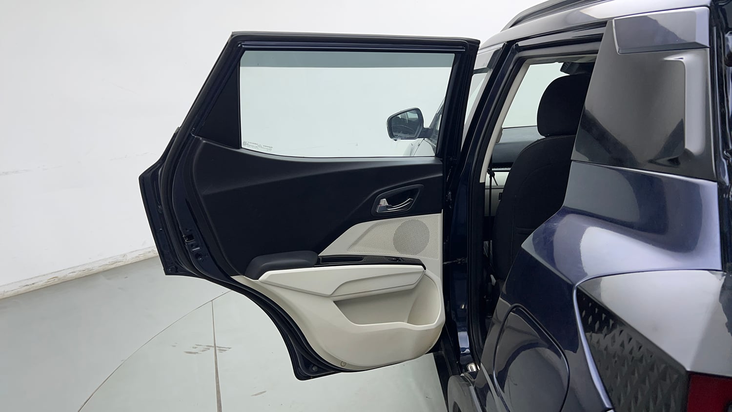 Used 2024 Mahindra XUV 3XO AX5L 1.2 Petrol Petrol Manual interior LEFT REAR DOOR OPEN VIEW