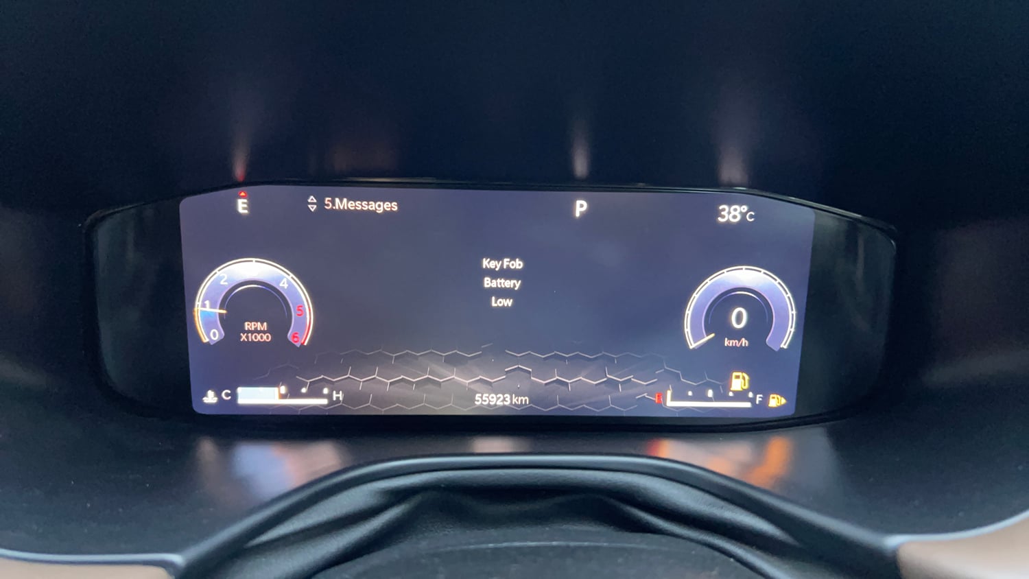 Used 2022 Jeep Meridian Limited (O) 4X2 AT Diesel Automatic interior CLUSTERMETER VIEW