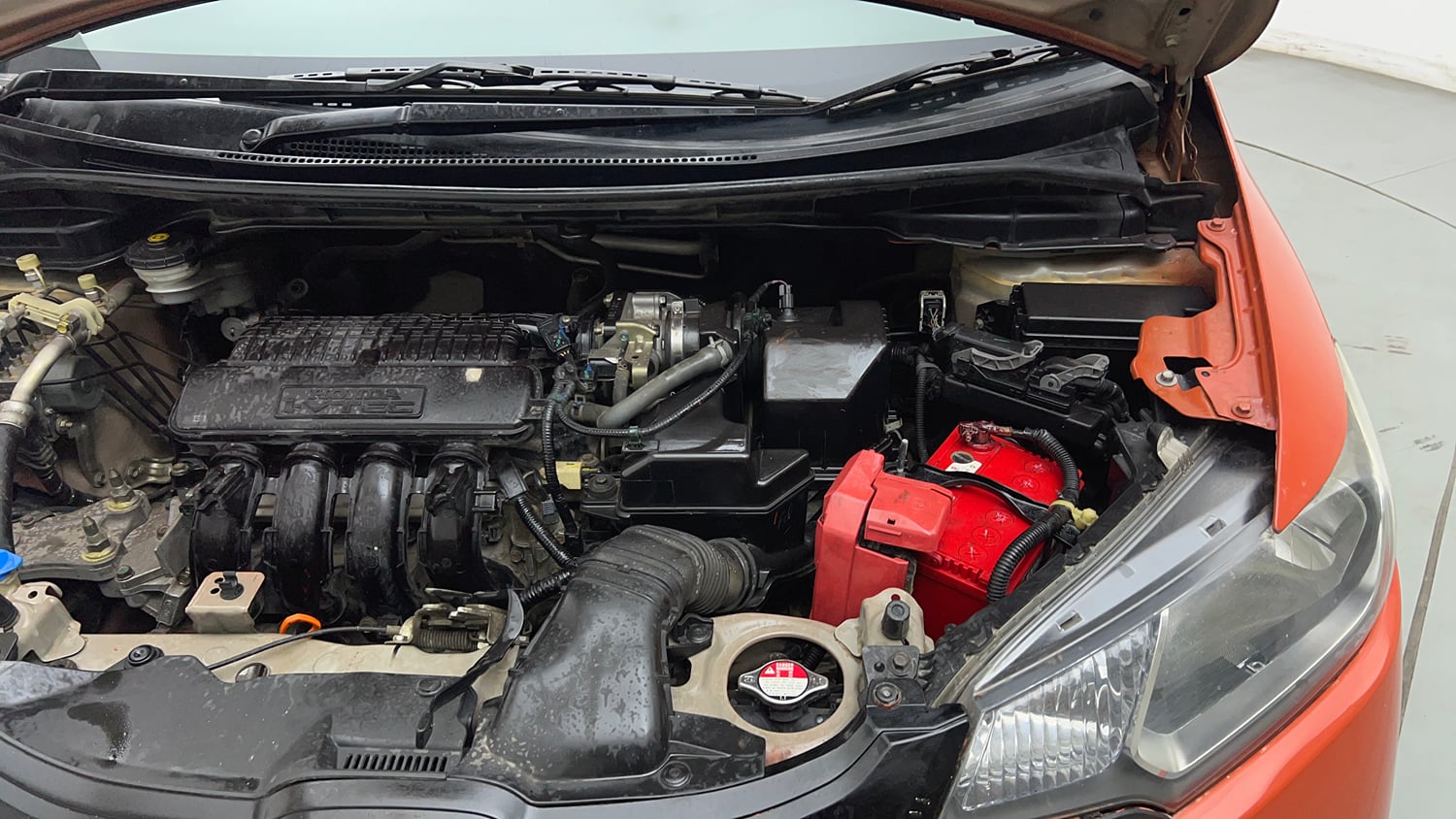 Used 2017 Honda Jazz V AT Petrol Petrol Automatic engine ENGINE LEFT SIDE VIEW