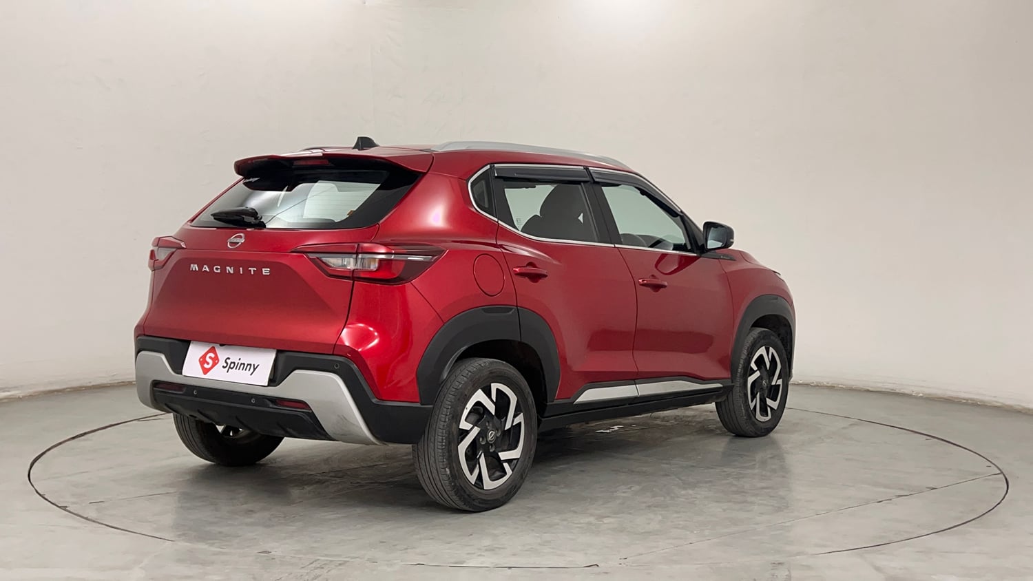 Used 2022 Nissan Magnite XV Executive Petrol Manual exterior RIGHT REAR CORNER VIEW