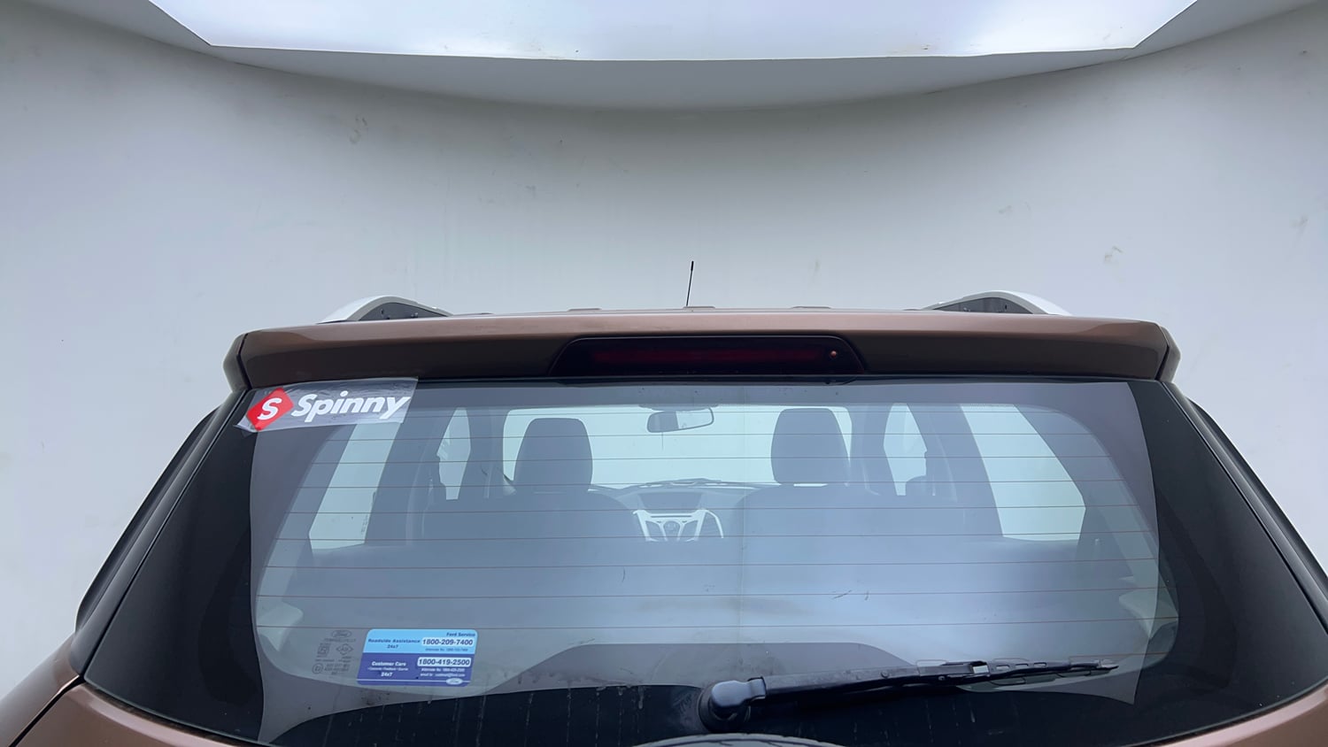 Used 2016 Ford EcoSport Titanium 1.5L Ti-VCT AT Petrol Automatic exterior BACK WINDSHIELD VIEW