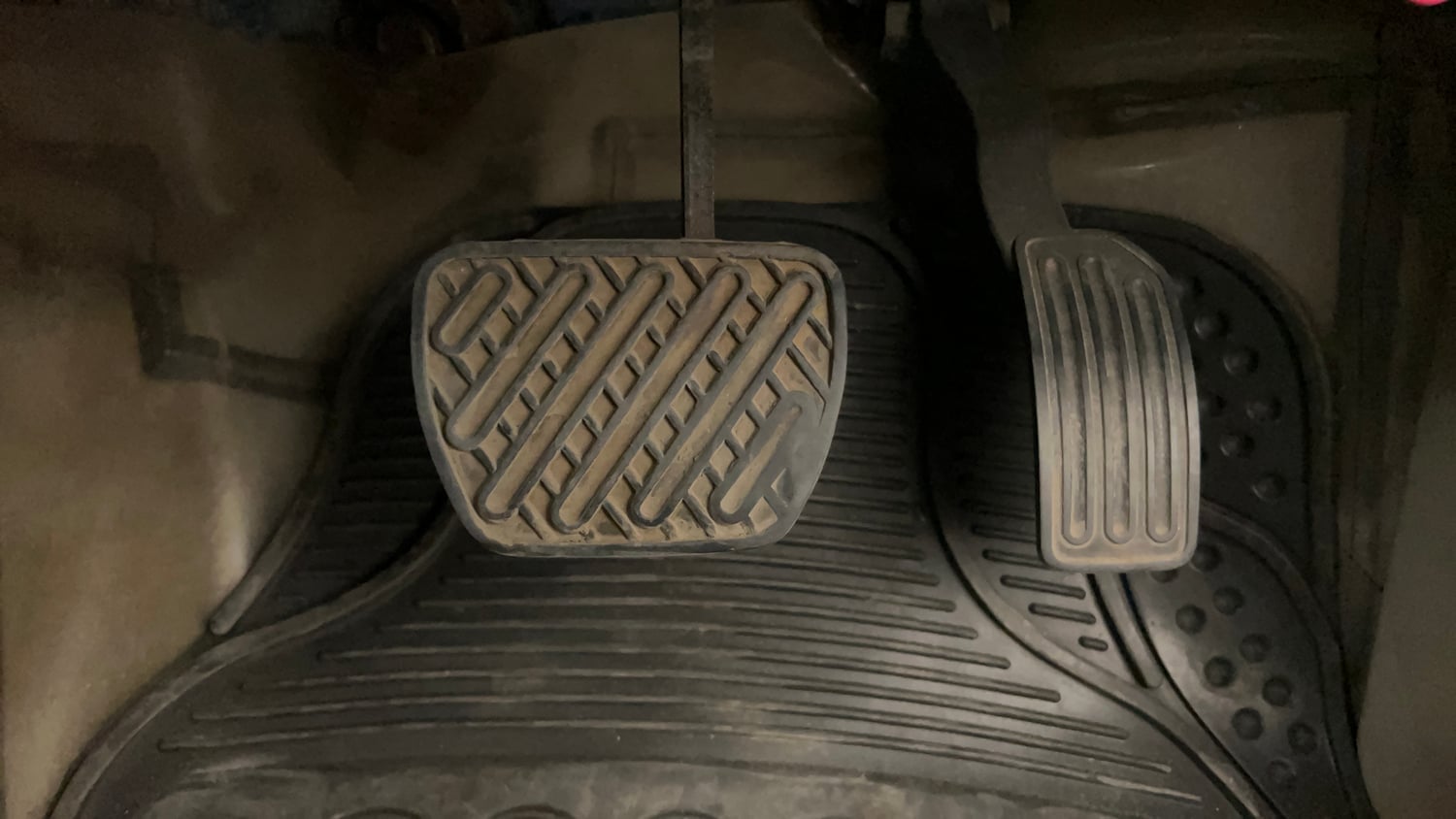 Used 2013 Nissan Micra XV CVT Petrol Automatic interior PEDALS VIEW