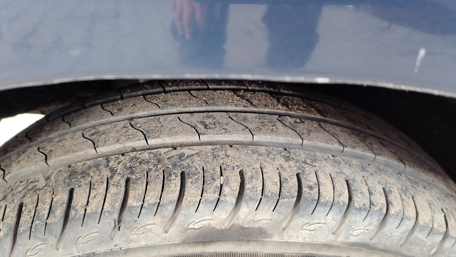 Used 2018 Maruti Suzuki Baleno Delta 1.2 Petrol Manual tyres RIGHT REAR TYRE TREAD VIEW