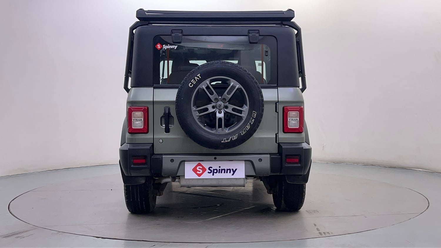 Used 2021 mahindra Thar LX Hard Top Petrol MT 4WD Petrol Manual exterior BACK VIEW