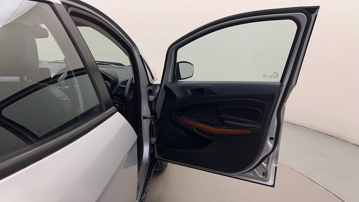Used 2021 Ford EcoSport S MT 1.5 Ti-VCT Petrol Manual interior RIGHT FRONT DOOR OPEN VIEW