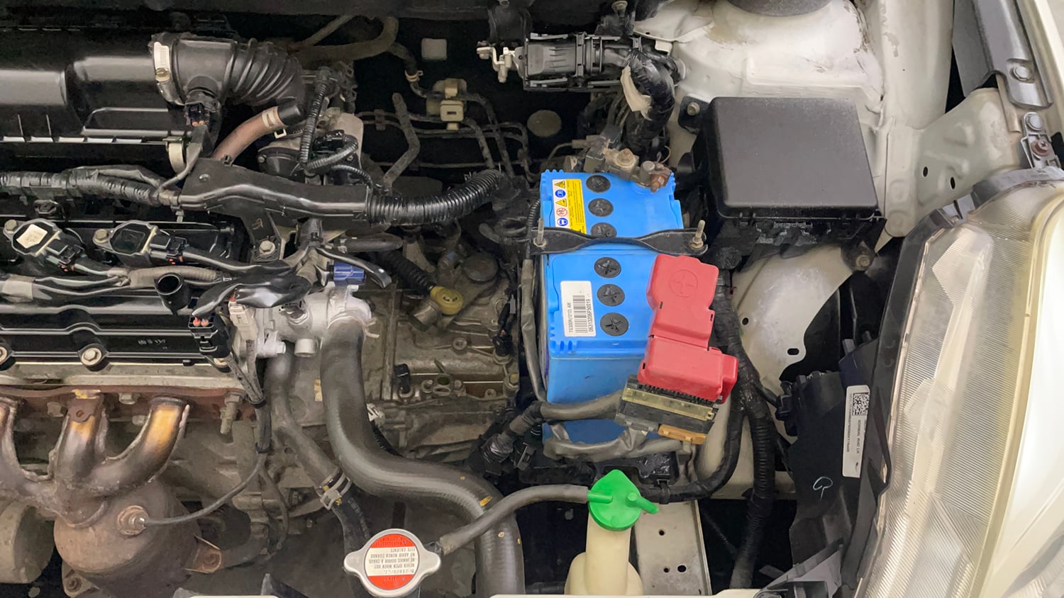 Used 2017 Maruti Suzuki Baleno Delta 1.2 Petrol Manual engine ENGINE LEFT SIDE VIEW