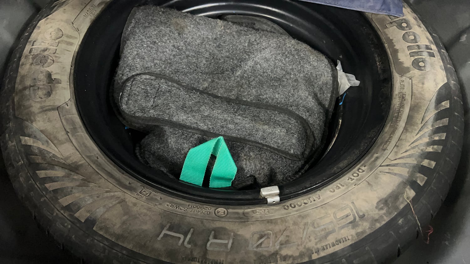 Used 2020 Hyundai Grand i10 Nios Sportz 1.2 Kappa VTVT CNG Cng Manual tyres SPARE TYRE VIEW