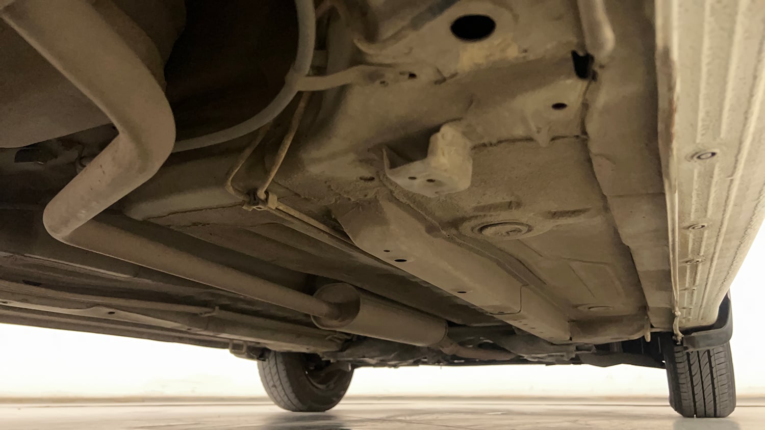 Used 2018 Maruti Suzuki Celerio VXi CNG Cng Manual extra REAR RIGHT UNDERBODY VIEW