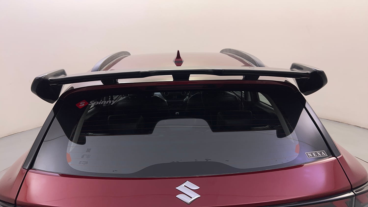 Used 2024 Maruti Suzuki Fronx Delta Plus 1.2L MT Petrol Manual exterior BACK WINDSHIELD VIEW