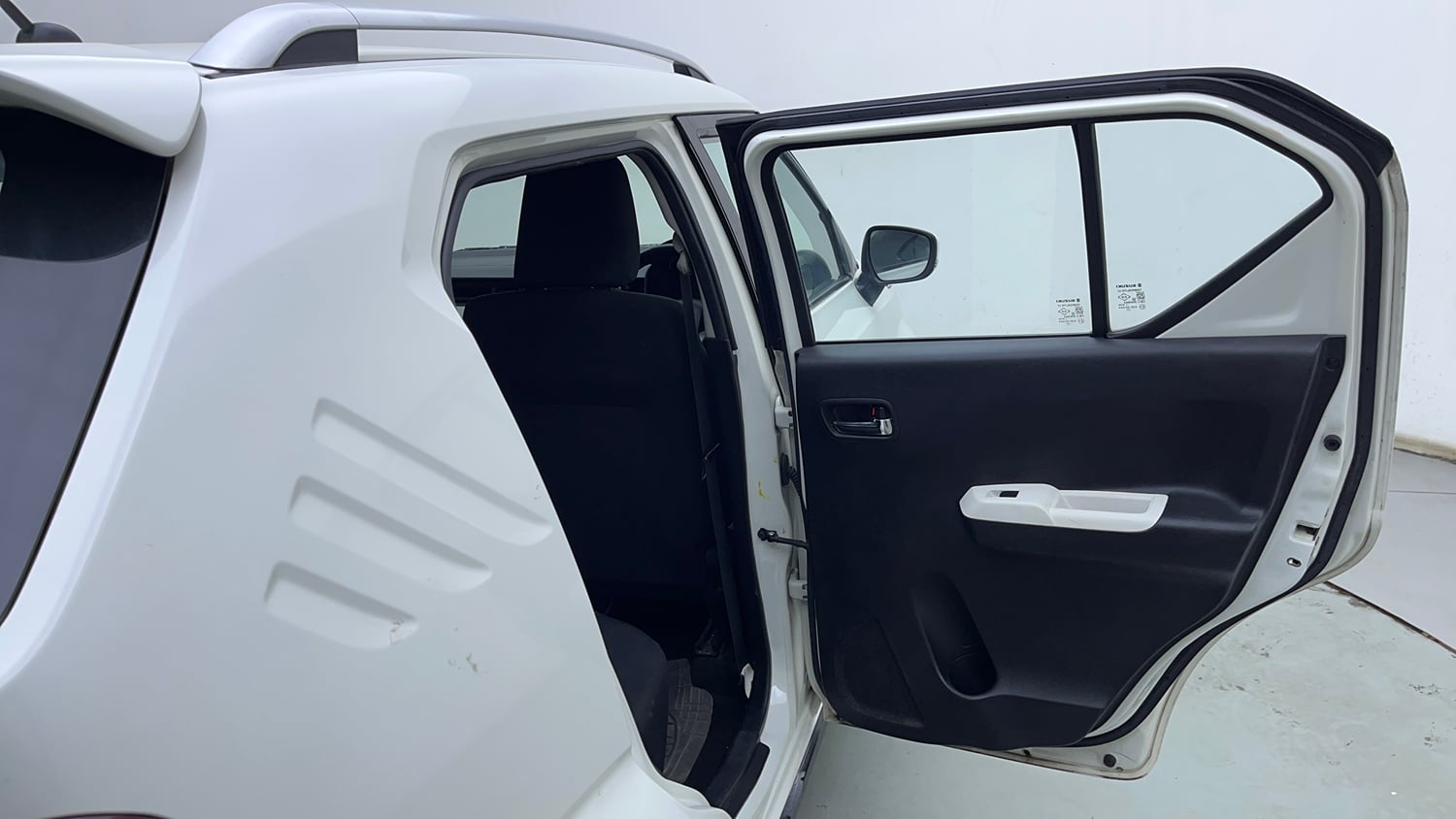Used 2022 Maruti Suzuki Ignis Delta 1.2 AMT Petrol Automatic interior RIGHT REAR DOOR OPEN VIEW