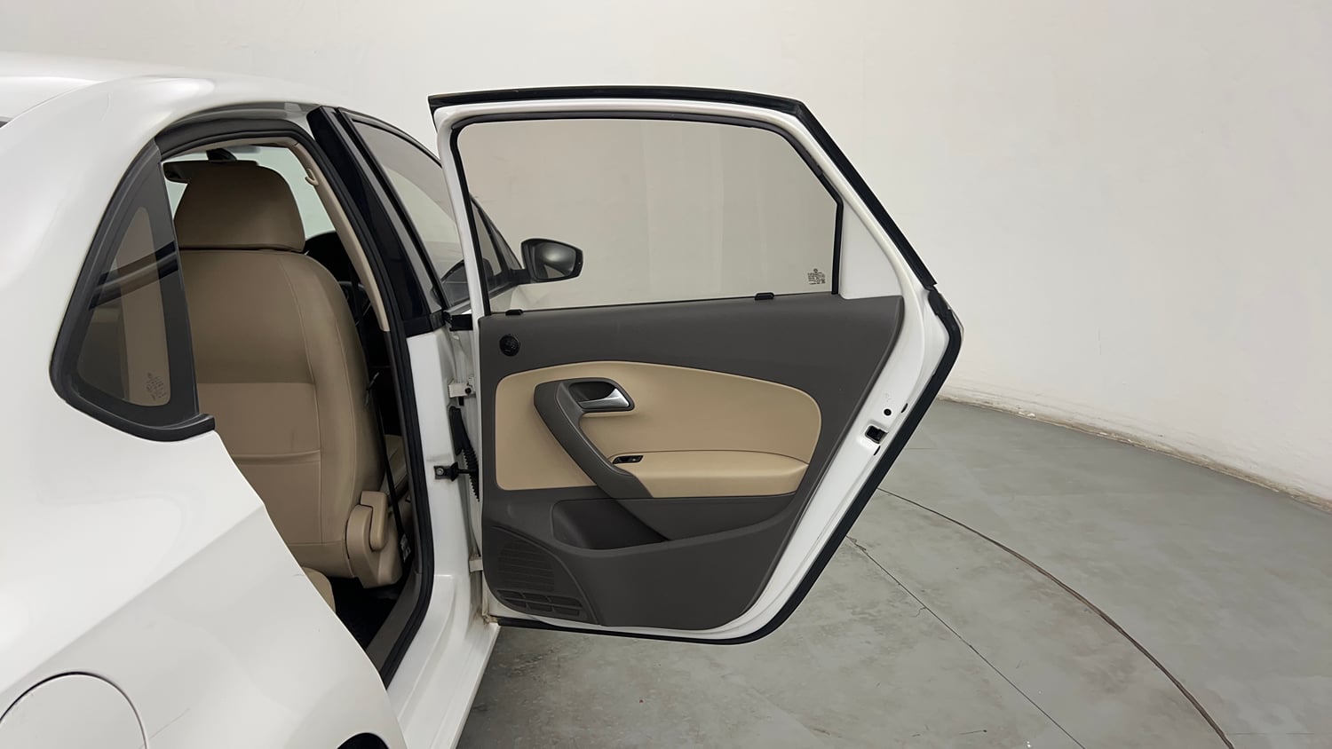 Used 2019 Volkswagen Vento Highline 1.5 (D) Diesel Manual interior RIGHT REAR DOOR OPEN VIEW