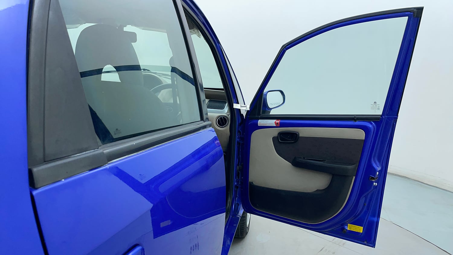 Used 2017 Tata Nano Twist XTA Petrol Automatic interior RIGHT FRONT DOOR OPEN VIEW