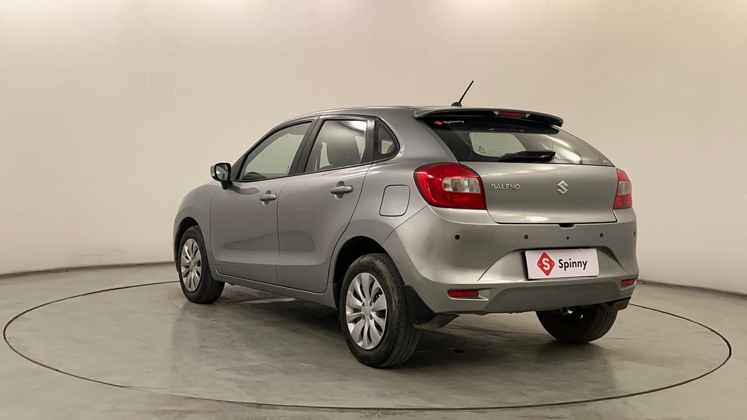 Used 2017 Maruti Suzuki Baleno Delta 1.2 AT Petrol Automatic exterior LEFT REAR CORNER VIEW