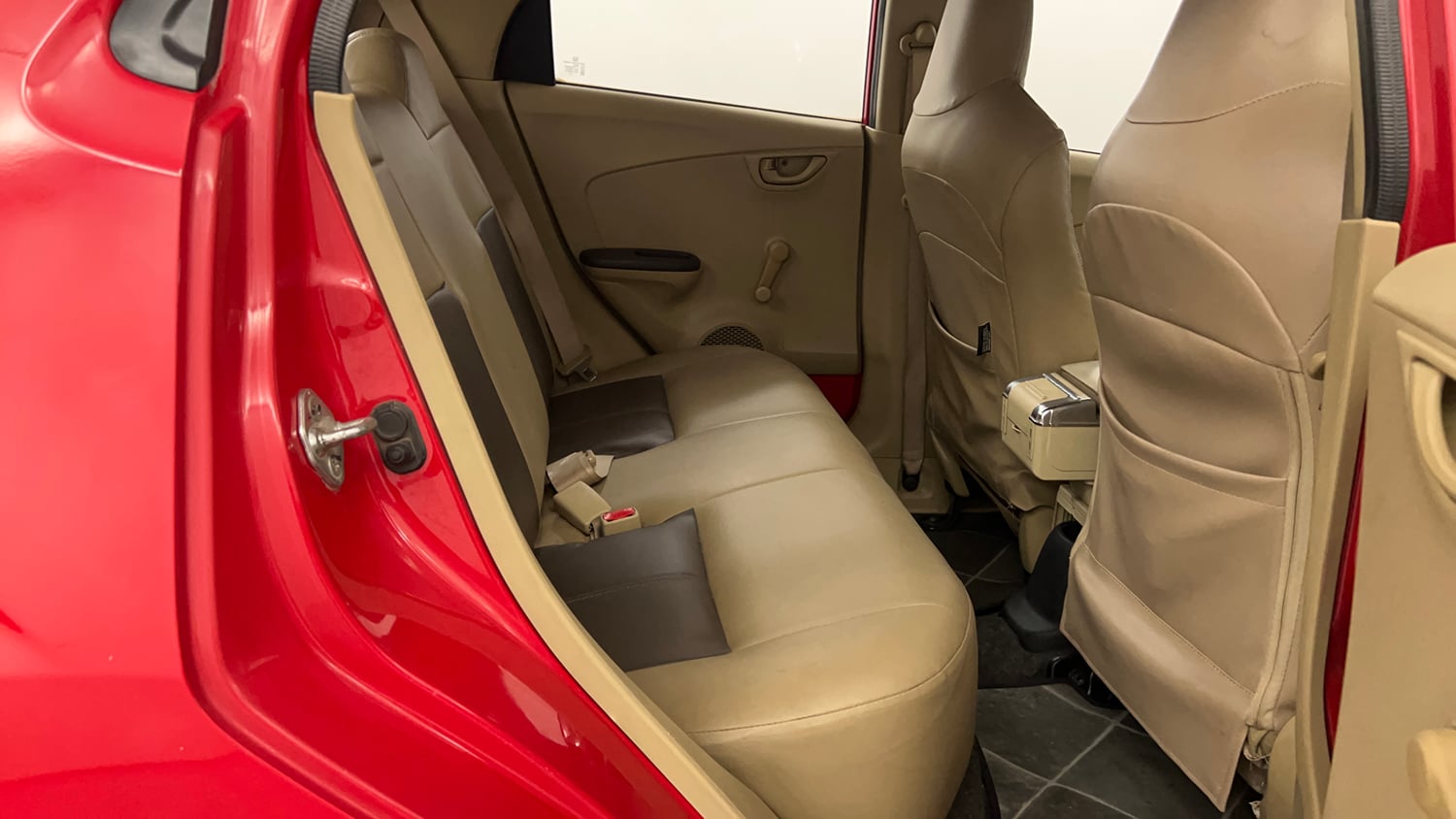 Used 2014 Honda Brio EX MT Petrol Manual interior RIGHT SIDE REAR DOOR CABIN VIEW