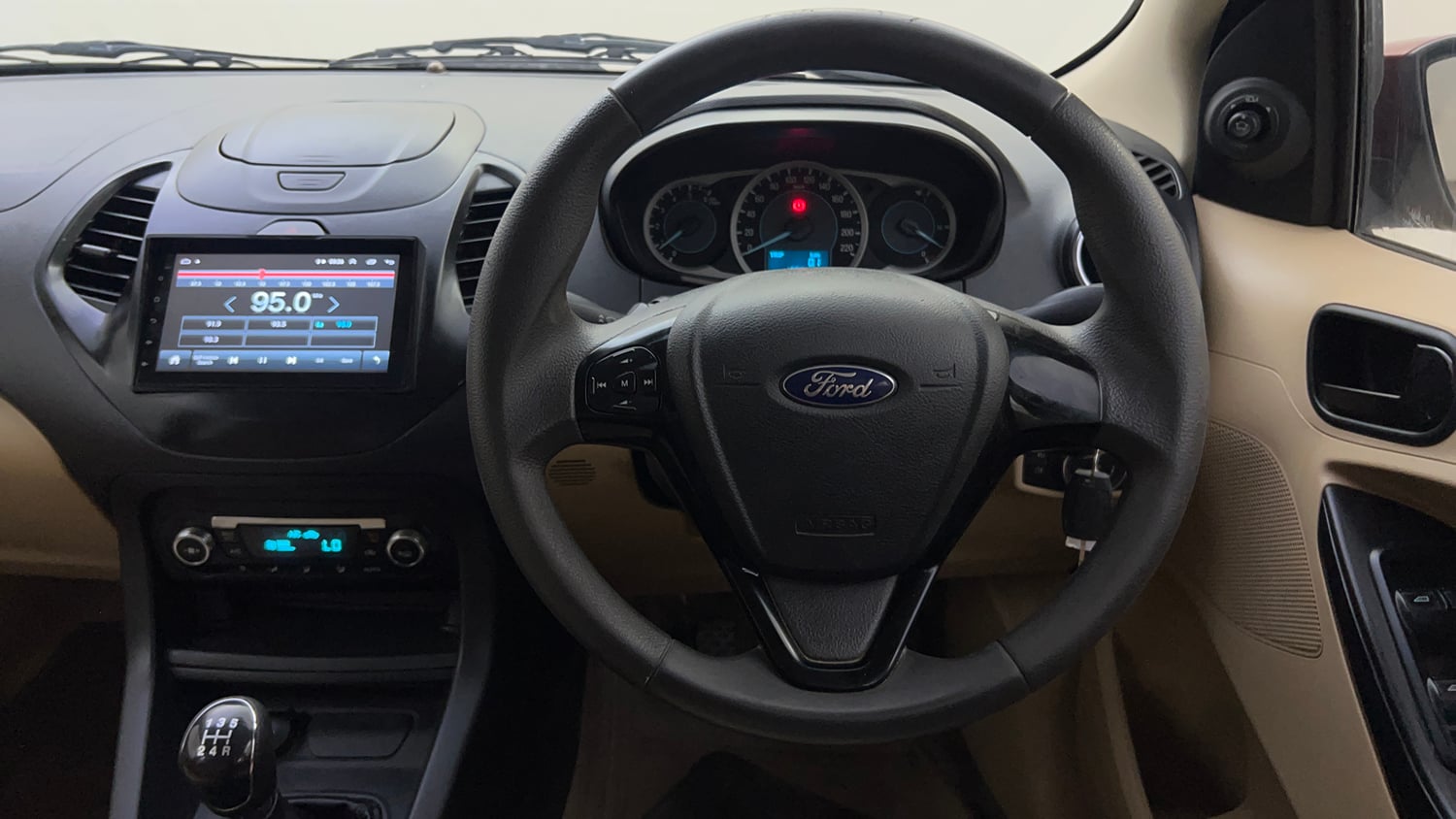 Used 2016 Ford Figo Aspire Titanium1.5 TDCi Diesel Manual top_features Steering mounted controls