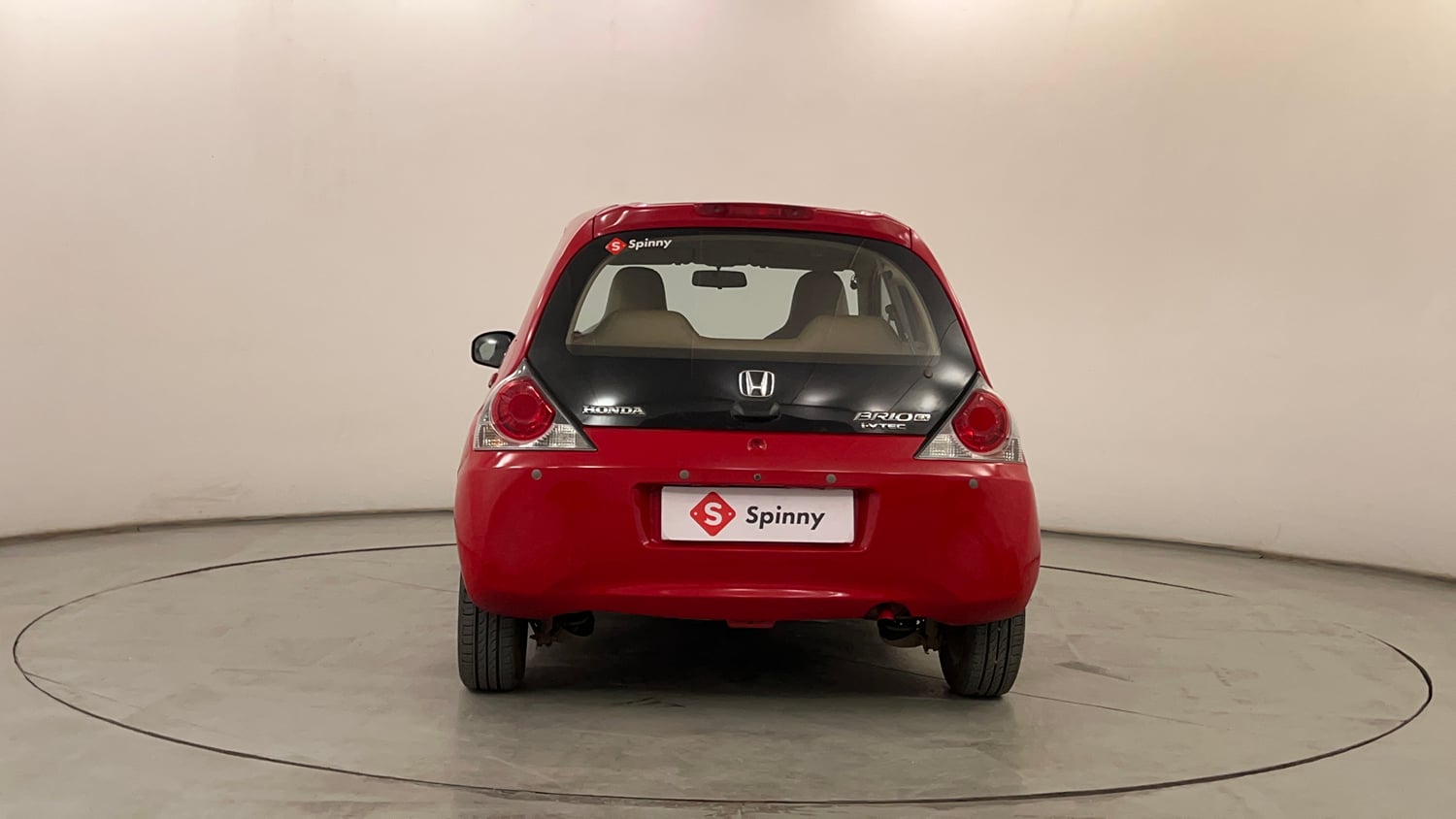 Used 2014 Honda Brio EX MT Petrol Manual exterior BACK VIEW