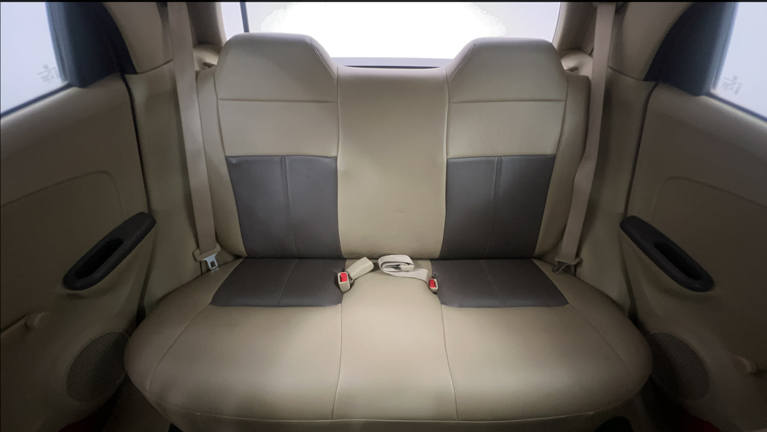 Used 2014 Honda Brio EX MT Petrol Manual interior REAR SEAT CONDITION VIEW