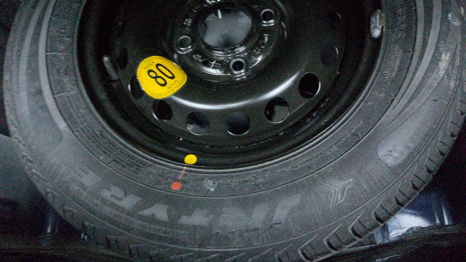 Used 2021 Tata Tiago XZ Plus Petrol Manual tyres SPARE TYRE VIEW